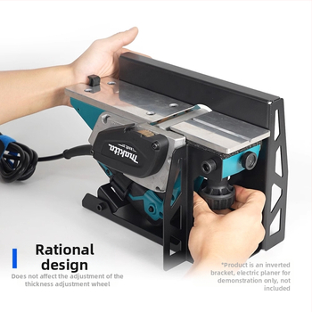 MOKIN Αντεστραμμένο στήριγμα planer για ξυλουργικές εργασίες – Χάλυβας άνθρακα, φορητό οικιακό εργαλείο