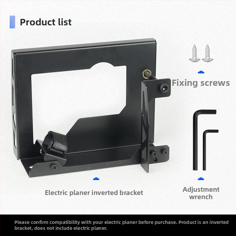 MOKIN Αντεστραμμένο στήριγμα planer για ξυλουργικές εργασίες – Χάλυβας άνθρακα, φορητό οικιακό εργαλείο