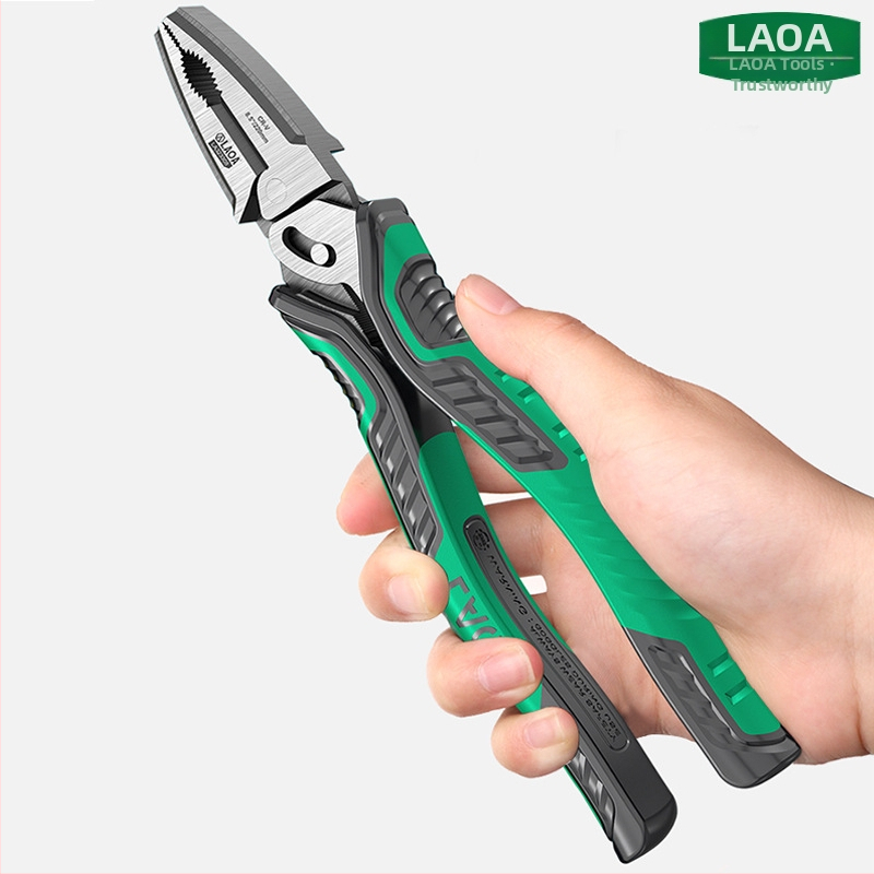 Old A индустриални клещи за тел с ергономично улесняване, многоосни електрически диагонални клещи, срязващ диаметър 3.0 мм, дължина на челюстта 60 мм, тегло 0.4 кг