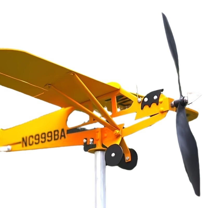 Fém repülő alakú szélkakas kültéri kertdekorációhoz (Anyag: Vas; Kategória: Más fémművességek; Stílus: Pastoral)