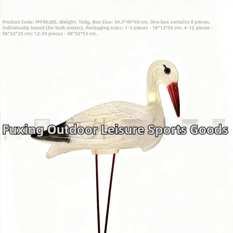 Пластмасово декоративно украшение във формата на птица за открита градина, PE материал, Blow molding, пасторален стил, симулирано животно