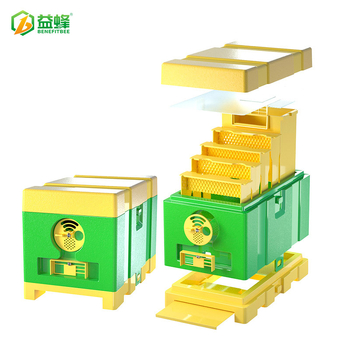 Méhészkedési eszközök: mini királynő párzási doboz kerettel a királynők neveléséhez, 24 db, 8,5 kg, Beneficial Bee