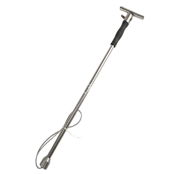 Zariadenie na správu ošípaných z nehrdzavejúcej ocele, dlhé rameno, tyčový typ zadržujúceho nástroja, Locke značka, pre chov ošípaných.