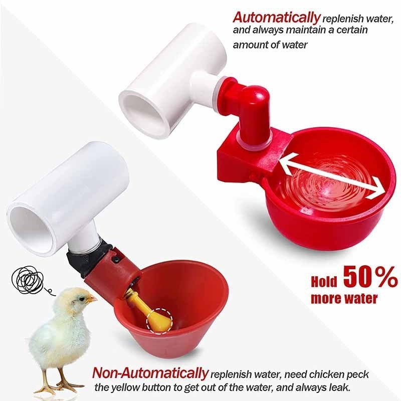 Automata itató baromfiak számára, modell 114 – alkalmas állattenyésztésre és akvakultúrára