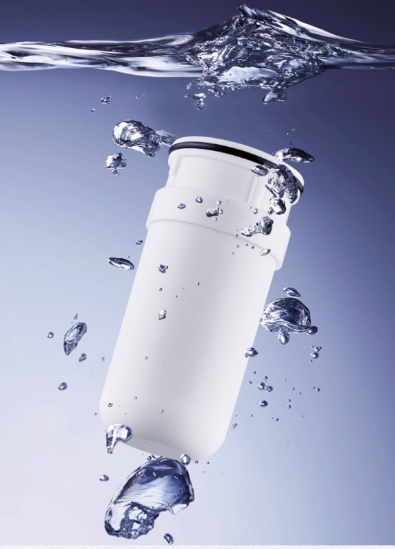 Vandens filtras kranui namų virtuvei, keramikinis filtro elementas, plaunamas (Filtravimo lygis 1; Dviguba išvestis; Keičiamas filtro elementas)