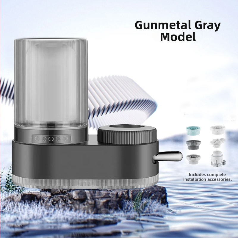 Vandens filtras kranui namų virtuvei, keramikinis filtro elementas, plaunamas (Filtravimo lygis 1; Dviguba išvestis; Keičiamas filtro elementas)