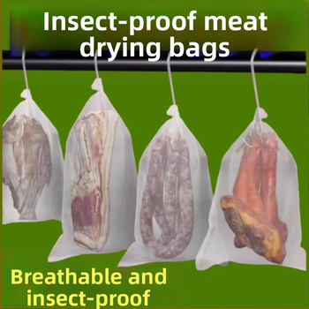 Найлонова мрежеста торба за сушене на месо — против насекоми, дишащ дизайн (Марка: other; Произход: Китай; Материал: Other)