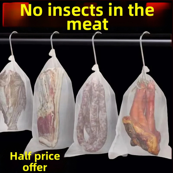 Найлонова мрежеста торба за сушене на месо — против насекоми, дишащ дизайн (Марка: other; Произход: Китай; Материал: Other)
