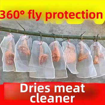 Найлонова мрежеста торба за сушене на месо — против насекоми, дишащ дизайн (Марка: other; Произход: Китай; Материал: Other)