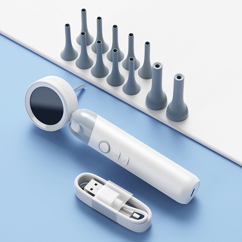 Ωτοσκόπιο υψηλής ευκρίνειας με έξυπνη οπτική προβολή για έλεγχο του ακουστικού πόρου, Glow τύποι ακουστικών και σετ ακουστικών, υλικό ABS+PC, 40 τεμάχια ανά κουτί