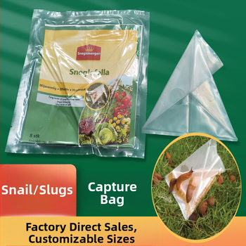 Plastikinis maišelis gaudyklė skruzėms, storis 0,14 cm, pakuotės maišas, kontrolei skruzių