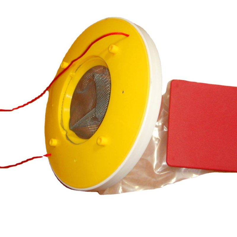 Mušų gaudyklė HF-B02, PP medžiaga, nekenksminga, su masalu, 100 vnt dėžutėje