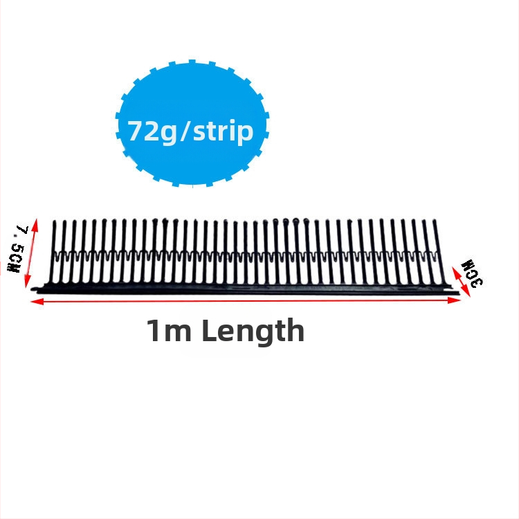 Пластмасови PP шипове за покривни козирки – отблъсква птици и прилепи, модел MZK198, марка US-China Kai, възможност за частно етикетиране