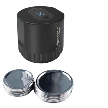 Вакуумна машина за буркани Mason за домашно използване, капацитет под 500 мл, корпус ABS, модел ll34333667, с възможност за персонализация