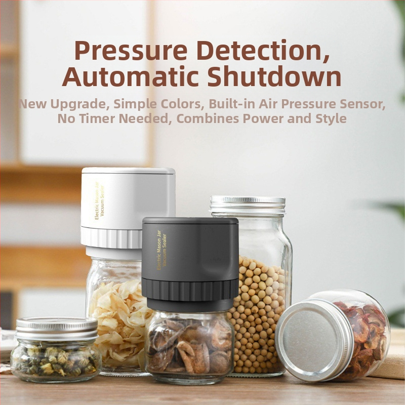 Вакуумна машина за буркани Mason за домашно използване, капацитет под 500 мл, корпус ABS, модел ll34333667, с възможност за персонализация