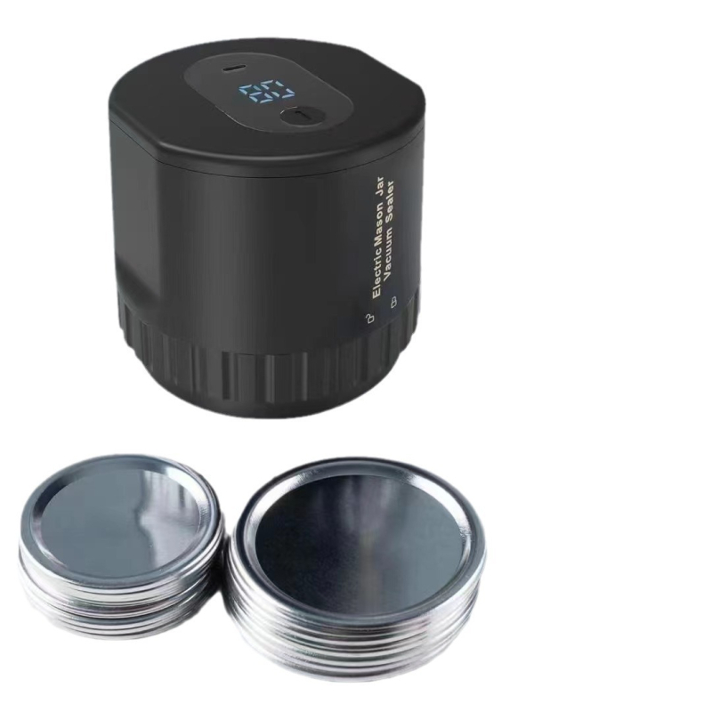 Вакуумна машина за буркани Mason за домашно използване, капацитет под 500 мл, корпус ABS, модел ll34333667, с възможност за персонализация