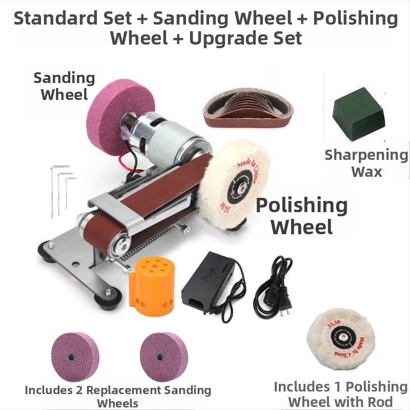 Компактна напълно автоматична многофункционална дървообработваща DIY машина за полиране