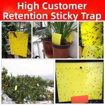 Φυσικός έλεγχος παρασίτων | Πίνακας κολλημένων εντόμων | (Τύπος: Φυσικός έλεγχος παρασίτων; Υλικό: PP πλαστικό πάνελ; Σκοπός: Κολλημένα έντομα; Μάρκα: Άλλες)