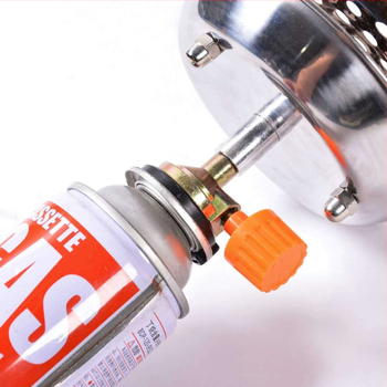 Pārvietojamā kempinga plīts SH-02, nerūsējošā tērauda, 2 personām, svars 0,45 kg