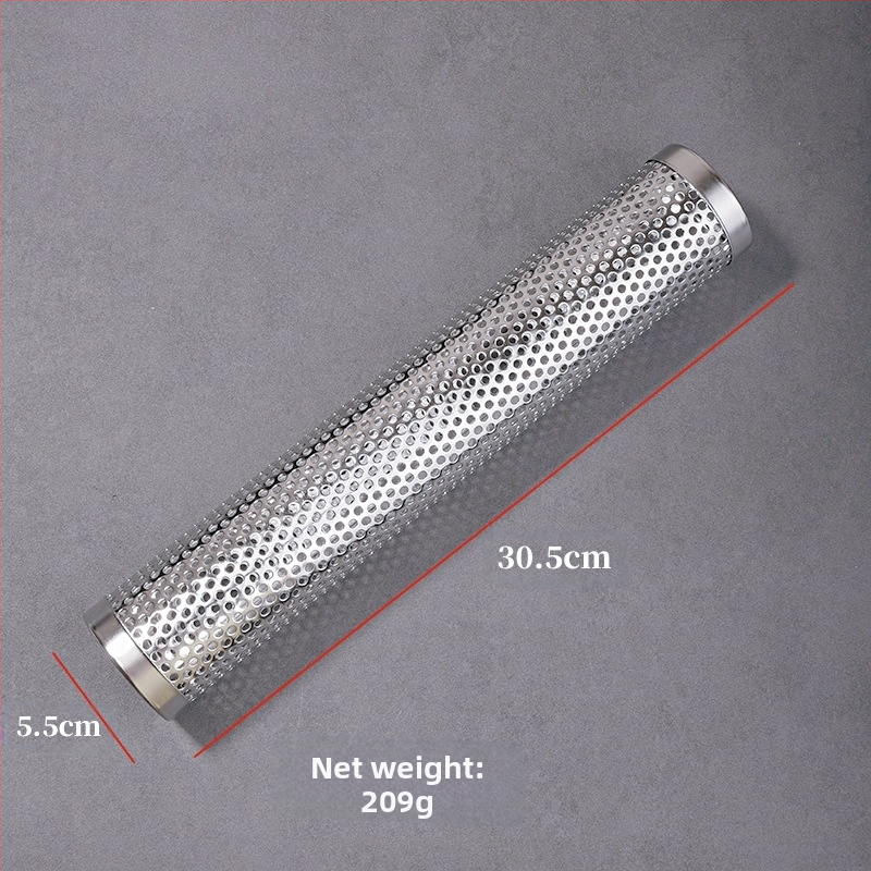 Nerūdijančio plieno rūkimo vamzdelis kepimui kepsninėms, daugkartinis naudojimas, logotipo spauda prieinama, ženklas HEGNMING-MADE