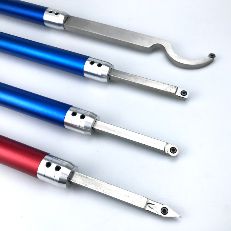 Комплект инструменти за въртене на дърво, 8 части