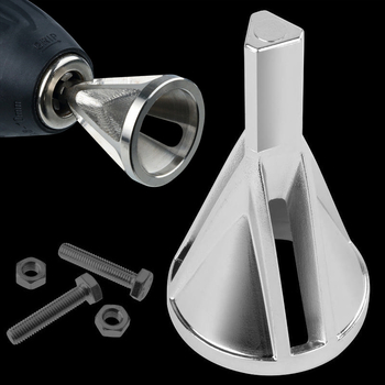 Εργαλείο αποξήλωσης burrs και γωνιών για ηλεκτρικό τρυπάνι – Ατσάλινο εργαλείο με κεφαλή λείανσης