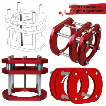 Βάση ρουτέρ με αντίστροφη ανύψωση για ξύλο — κοπή αυλακώσεων και φαλτσαρίσματα, DIY εργαλείο
