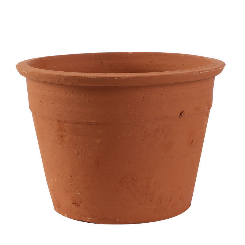 Контейнер за корени от глина, дишащ, за подова употреба, прост стил