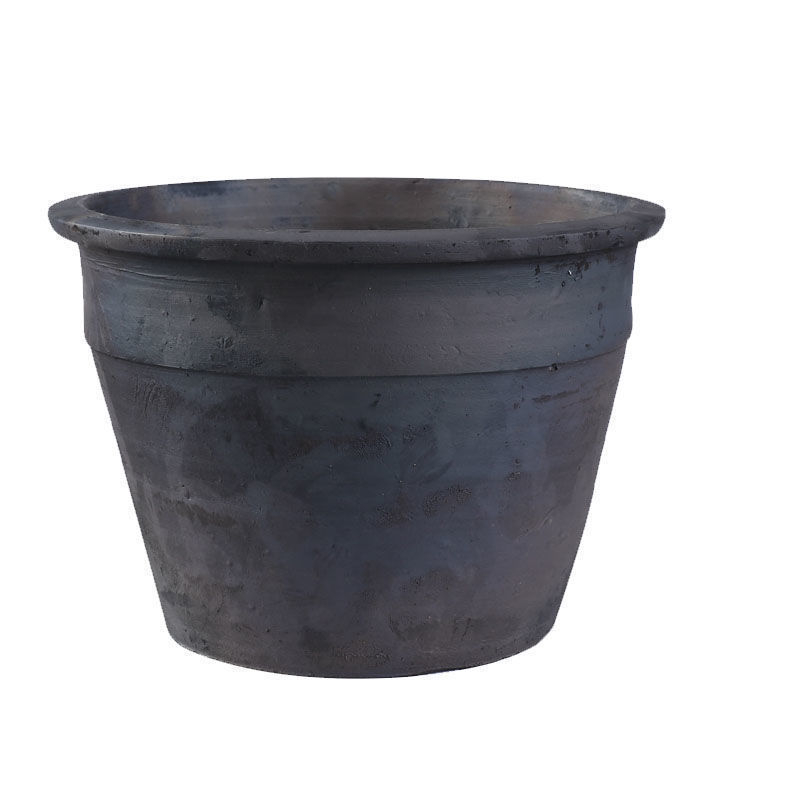 Контейнер за корени от глина, дишащ, за подова употреба, прост стил