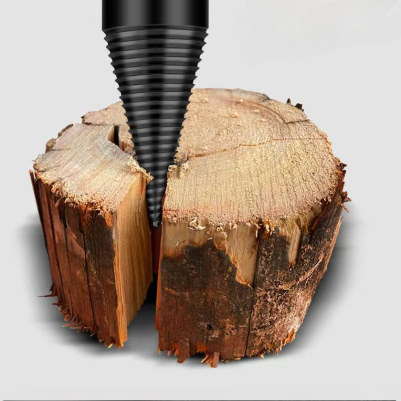 6 darab konusos fúrófarész készlet a fa szétválasztásához, kör- vagy hatszögletű/négyzet alakú szárakkal faipari