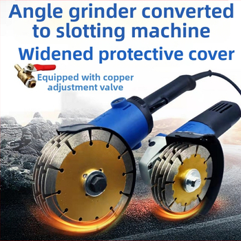 Кожух за прах за ъглошлайф типове 125/150, воден капак за прорези в стената – двучастен дизайн