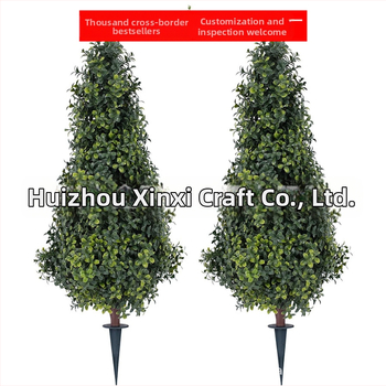 Dirbtinis Boxwood augalas vazonėlyje, minkšta PVC medžiaga, veislė 18969844106, prekės ženklas Other, amatas Other