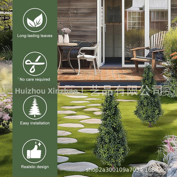 Dirbtinis Boxwood augalas vazonėlyje, minkšta PVC medžiaga, veislė 18969844106, prekės ženklas Other, amatas Other