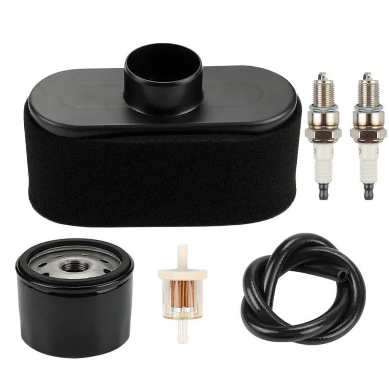 Légszűrő készlet fűnyíróhoz – olajszűrő, olajpumpa, mechanikus szűrőelem a fűnyíróhoz és sövényvágóhoz