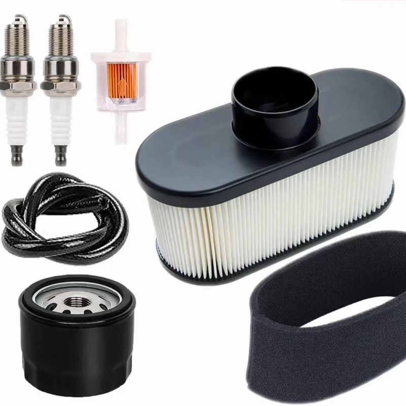 Légszűrő készlet fűnyíróhoz – olajszűrő, olajpumpa, mechanikus szűrőelem a fűnyíróhoz és sövényvágóhoz