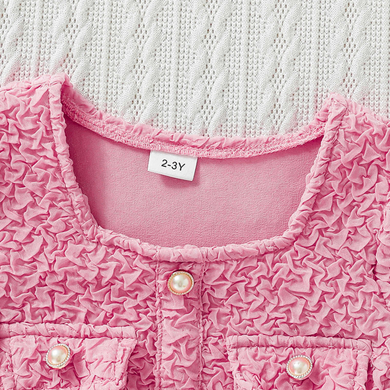 Детска тениска за лято, къс ръкав, квадратно деколте, 100% полиестер, за деца на възраст 3–8 години