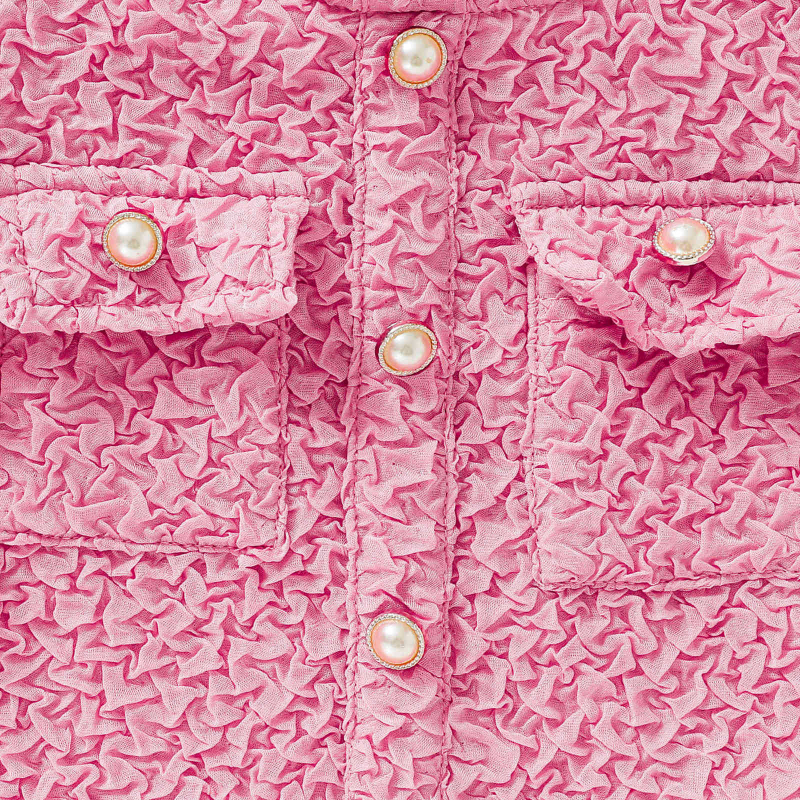 Детска тениска за лято, къс ръкав, квадратно деколте, 100% полиестер, за деца на възраст 3–8 години