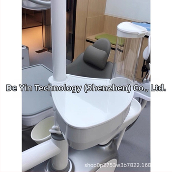 Fogorvosi szék pohártartóval, 3-in-1 szalvétatartóval és vastagított kiegészítő tálcával