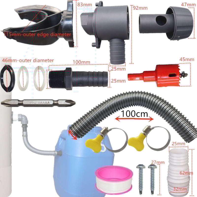 SHENGRONG Körkörös PVC Esővízgyűjtő tetőcsatornához