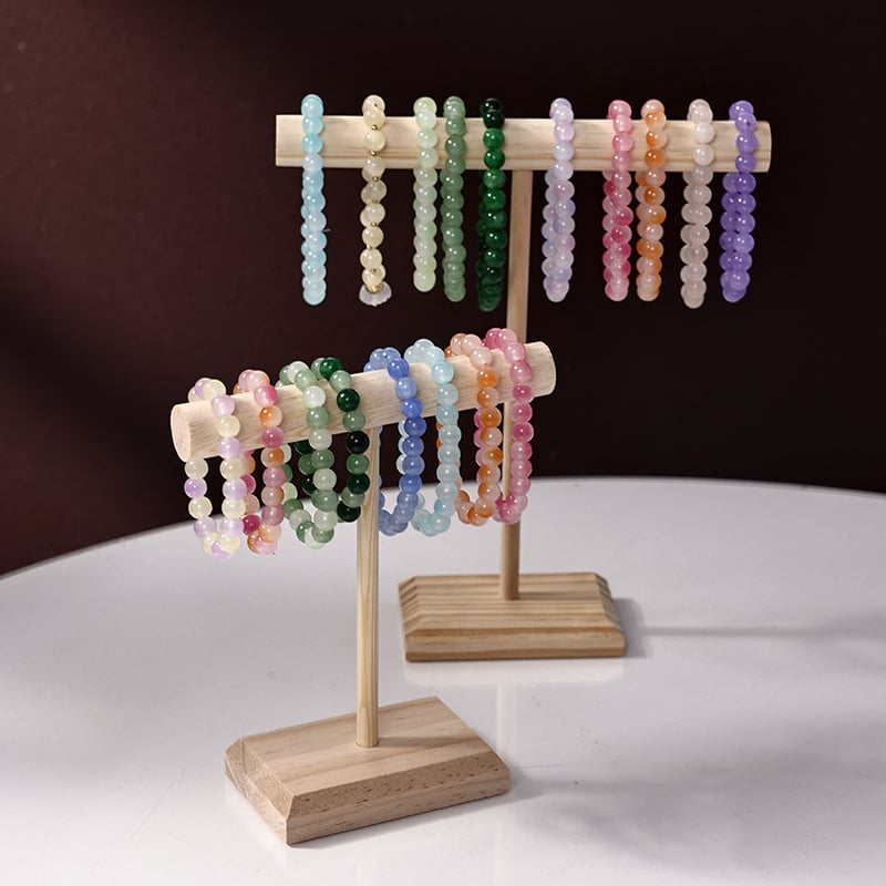 Gyöngy ékszer kiállító polc - Fém, Művészi stílus, 2025 tavasz