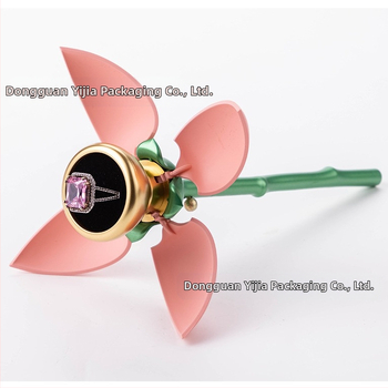 Κουτί δαχτυλιδιού από πλαστικό – συσκευασία κοσμημάτων, τύπος κουτί, μάρκα Yijia Packaging