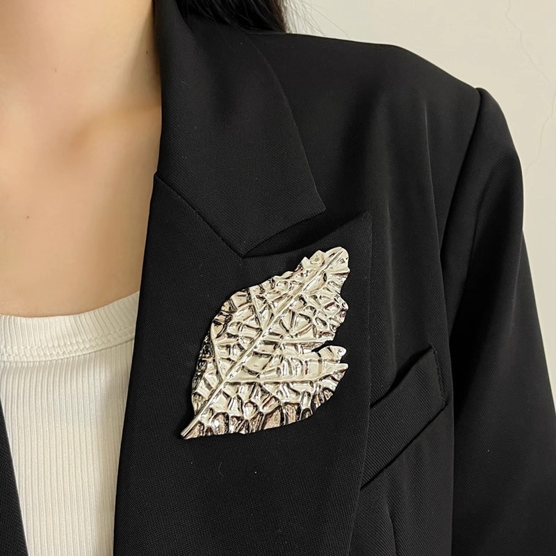 Κράμα γεωμετρική καρφίτσα για γυναίκες, με ηλεκτροπλατιωμένο φινίρισμα, διακοσμητικό αξεσουάρ με προσωπικό στιλ