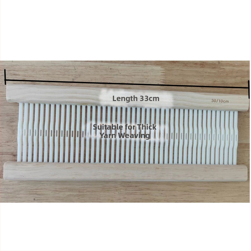 Medinės DIY audimo staklės – daugiafunkcinis rankų darbo žaislas paaugliams 7–14 metų