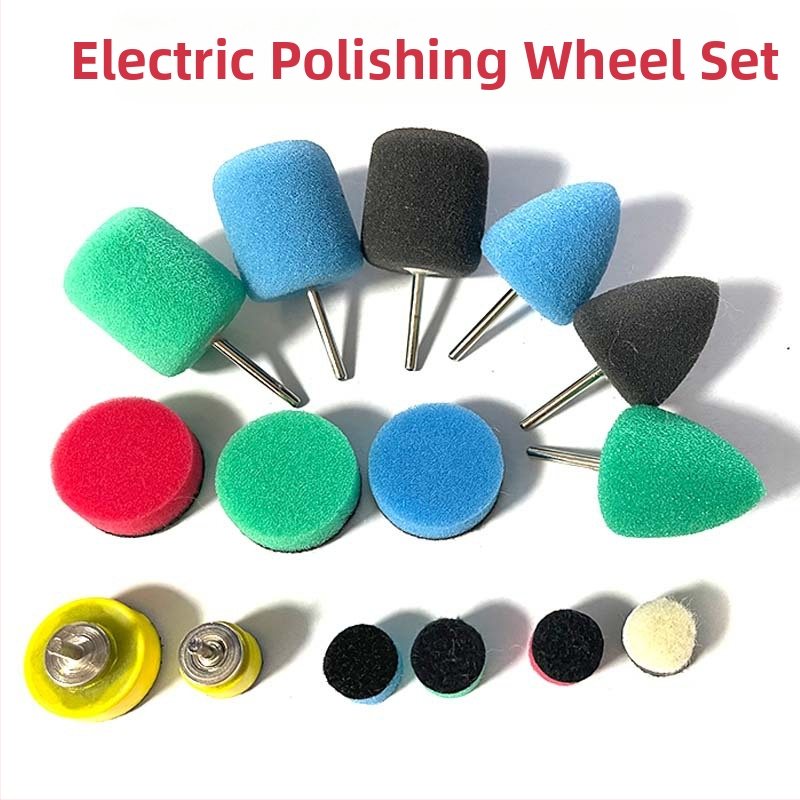 Комплект полиращи гъби за автомобилни джанти, марка Car polish, материал: гъба, твърдост: 5