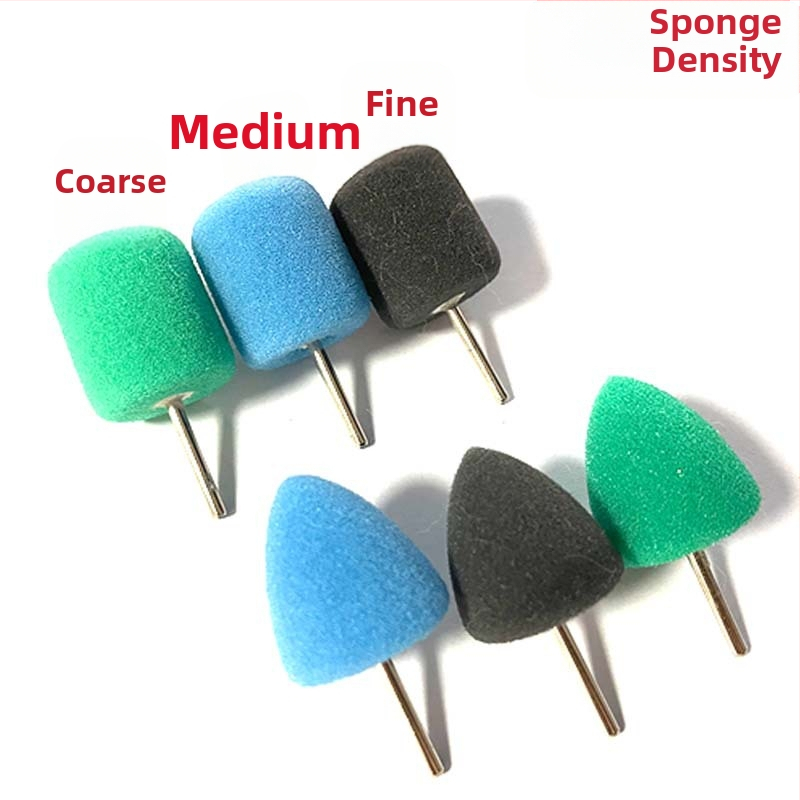 Комплект полиращи гъби за автомобилни джанти, марка Car polish, материал: гъба, твърдост: 5