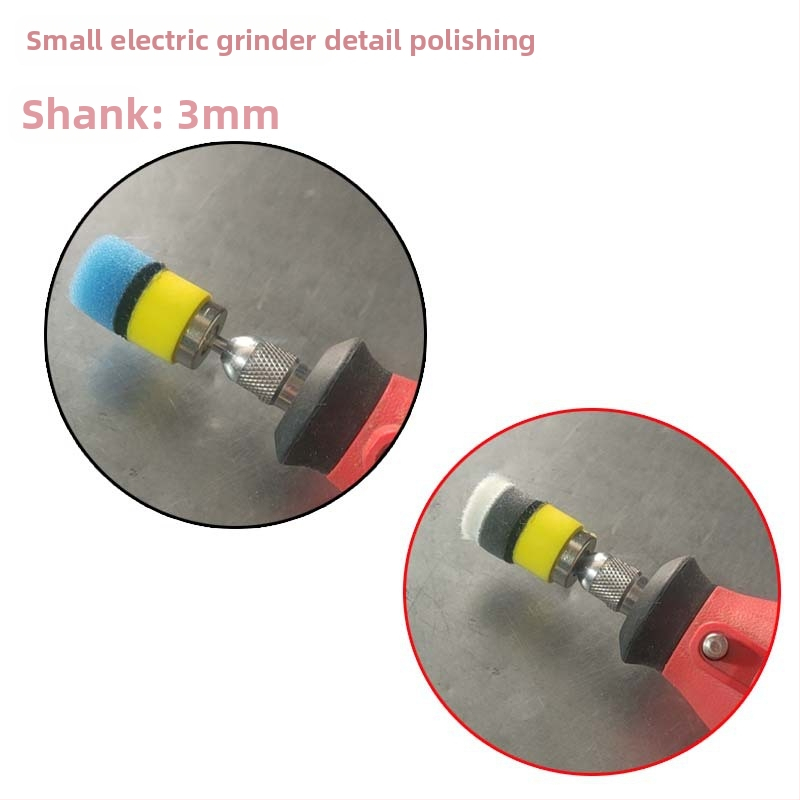 Комплект полиращи гъби за автомобилни джанти, марка Car polish, материал: гъба, твърдост: 5