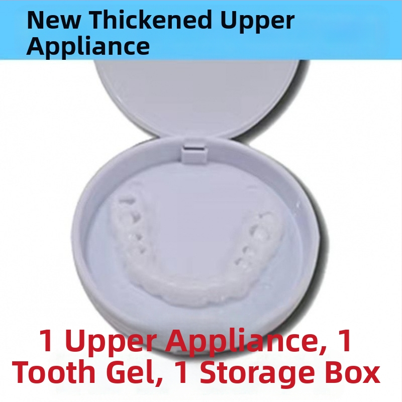 Προσωρινή οδοντική προσθετική για φαγητό — νάρθηκας κάλυψης πρόσθίων δοντιών σε περιπτώσεις ελλείποντων δοντιών, για ενήλικες