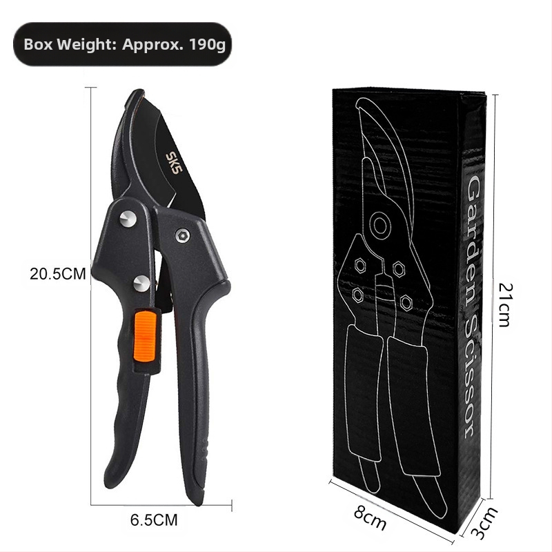 Hengheng rezné nožnice na konáre, nehrdzavejúca oceľ SK5, na ovocné stromy – viacúčelový záhradný nástroj