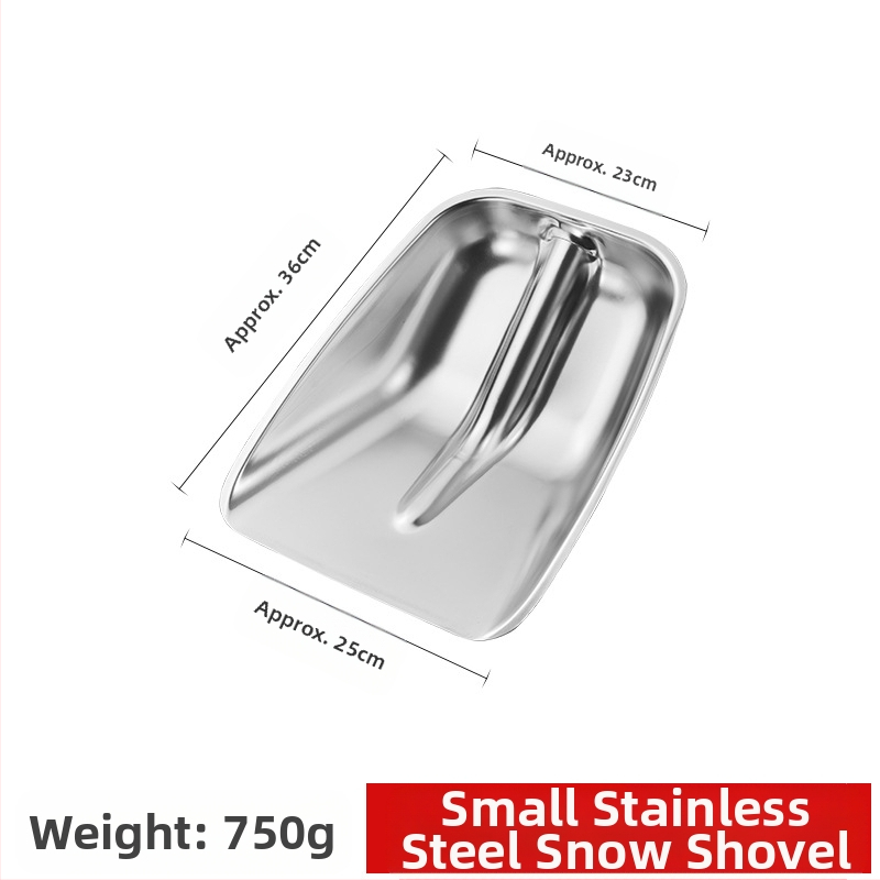 Ekstra storas nerūdijančio plieno kastuvas — sniegui ir žemės ūkio naudojimui; lauko įrankis; Prekės ženklas: Comprehensive transmission