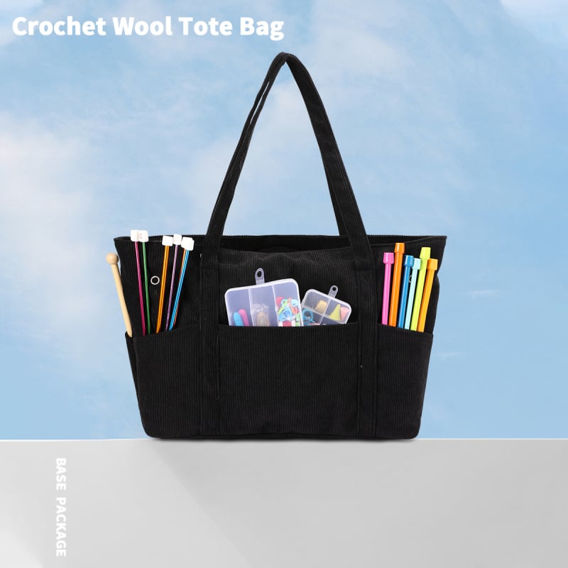 EB105 tároló táska - kocka alakú, corduroy anyag, többfunkciós utazáshoz